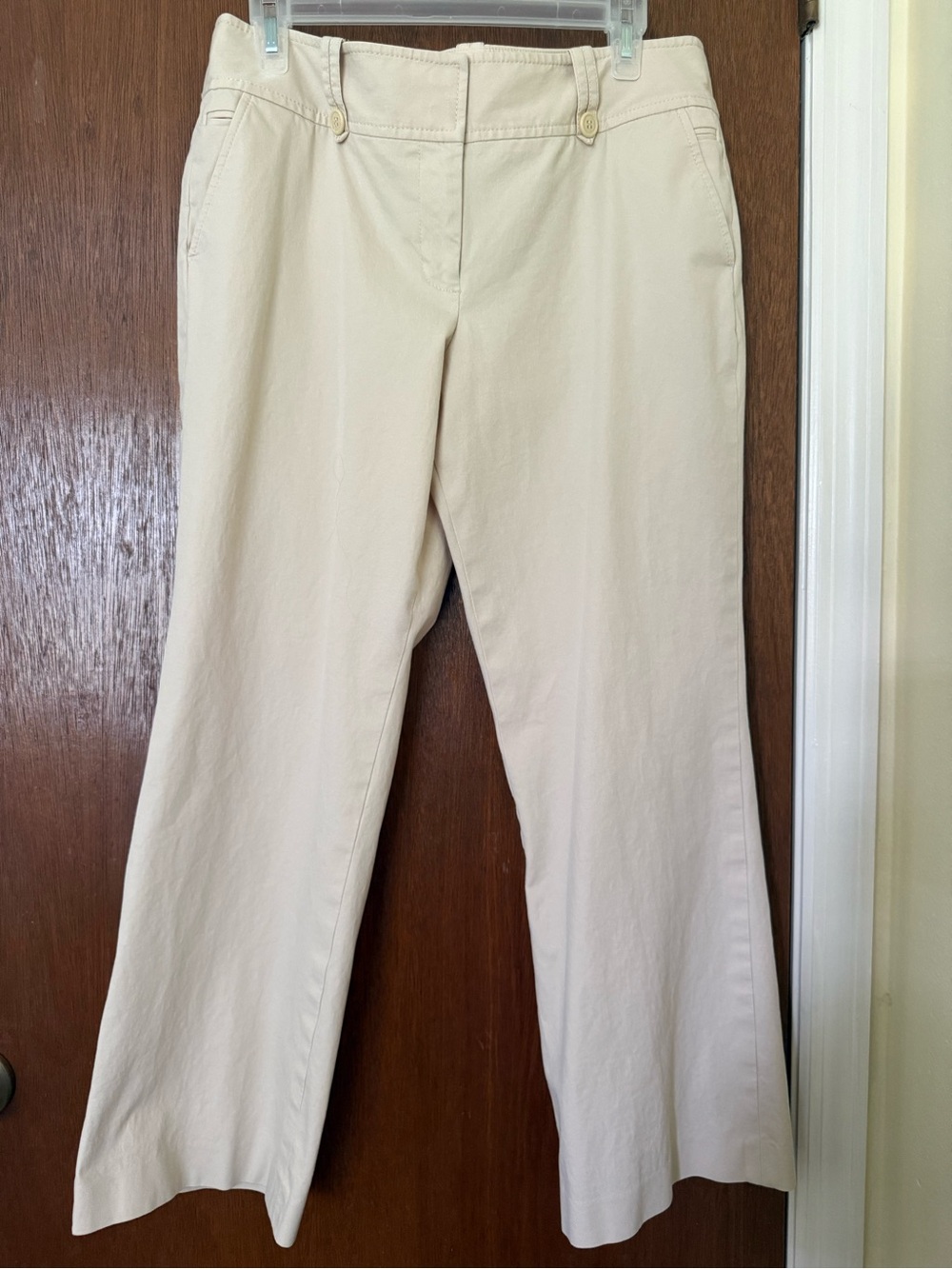 LOFT Petite Marisa Pants in Beige